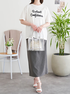 LUDIC PARK(ルディックパーク) |【接触冷感】コード刺繍Tシャツ