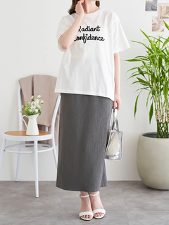 LUDIC PARK(ルディックパーク) |【接触冷感】コード刺繍Tシャツ