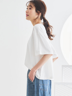 LUDIC PARK(ルディックパーク) |【接触冷感】チェーン刺繍Tシャツ