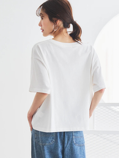 LUDIC PARK(ルディックパーク) |【接触冷感】チェーン刺繍Tシャツ