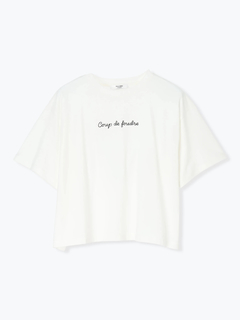 LUDIC PARK(ルディックパーク) |【接触冷感】チェーン刺繍Tシャツ