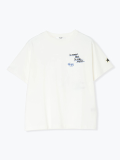 LUDIC PARK(ルディックパーク) |【接触冷感】ランダム刺繍Tシャツ