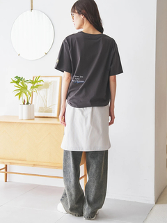 LUDIC PARK(ルディックパーク) |【接触冷感】ランダム刺繍Tシャツ