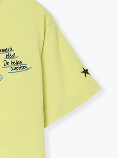 LUDIC PARK(ルディックパーク) |【接触冷感】ランダム刺繍Tシャツ
