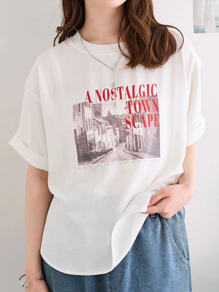 LUDIC PARK(ルディックパーク) |ノスタルジックフォトルーズTシャツ
