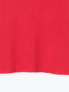 LUDIC PARK(ルディックパーク) |クロスデザイン半袖ニットプルオーバー