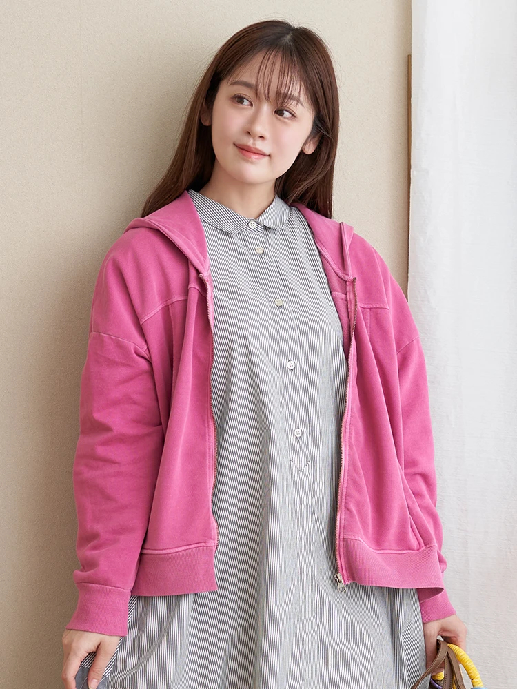 ヴィンテージライクジップパーカー / Hare no hi（ハレノヒ）の