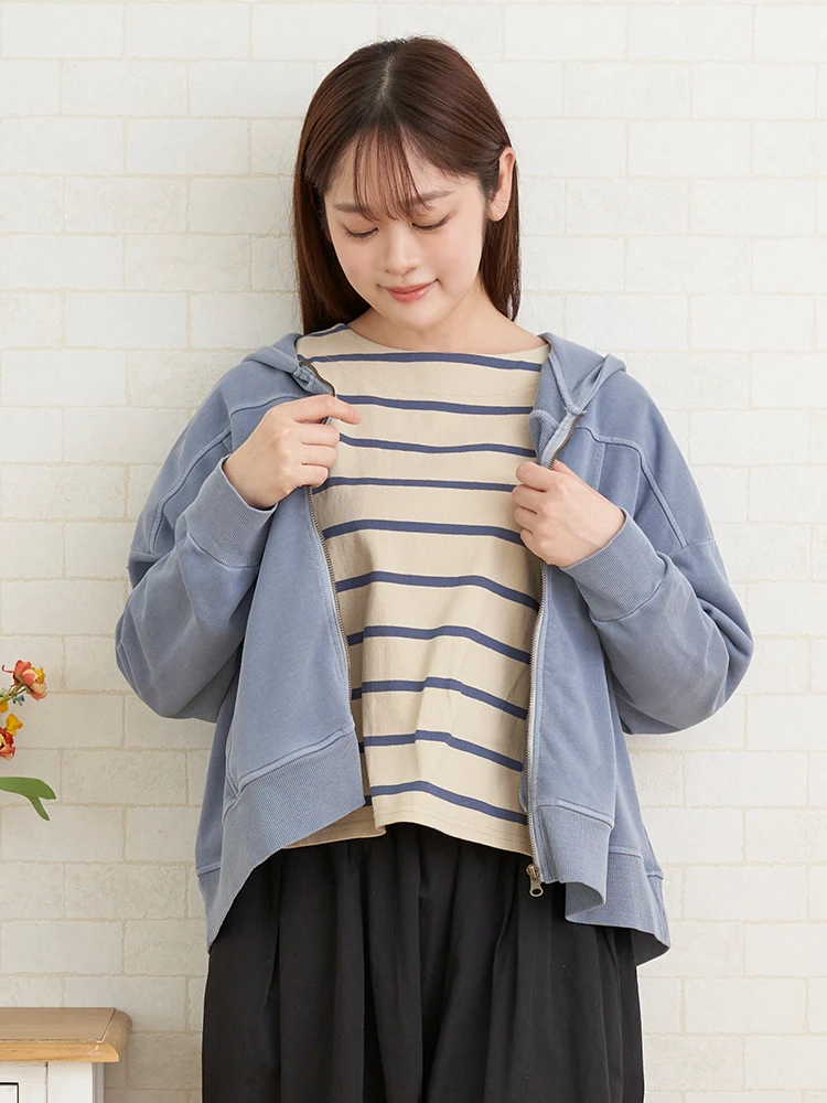 ヴィンテージライクジップパーカー / Hare no hi（ハレノヒ）の