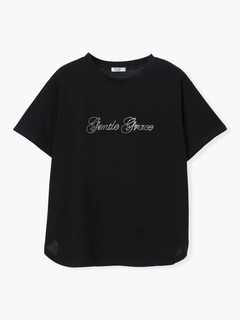 LUDIC PARK(ルディックパーク) |ミニマルジルコンロゴTシャツ