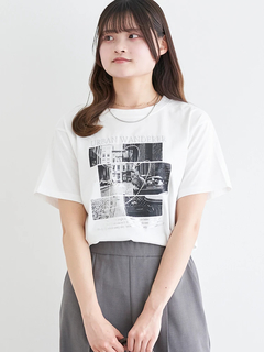 LUDIC PARK(ルディックパーク) |モノトーンフォトTシャツ