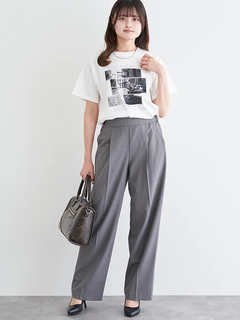 LUDIC PARK(ルディックパーク) |モノトーンフォトTシャツ