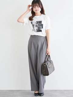 LUDIC PARK(ルディックパーク) |モノトーンフォトTシャツ