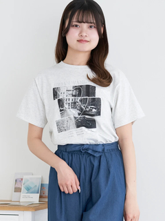 LUDIC PARK(ルディックパーク) |モノトーンフォトTシャツ