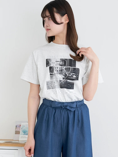 LUDIC PARK(ルディックパーク) |モノトーンフォトTシャツ