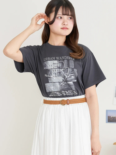 LUDIC PARK(ルディックパーク) |モノトーンフォトTシャツ