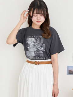 LUDIC PARK(ルディックパーク) |モノトーンフォトTシャツ