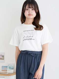 LUDIC PARK(ルディックパーク) |【キレサラ 機能Tシャツ】ジルコン×フロッキーロゴTシャツ