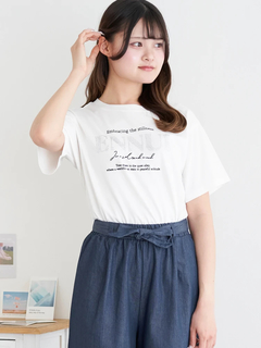 LUDIC PARK(ルディックパーク) |【キレサラ 機能Tシャツ】ジルコン×フロッキーロゴTシャツ