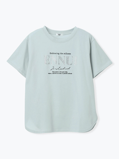 LUDIC PARK(ルディックパーク) |【キレサラ 機能Tシャツ】ジルコン×フロッキーロゴTシャツ