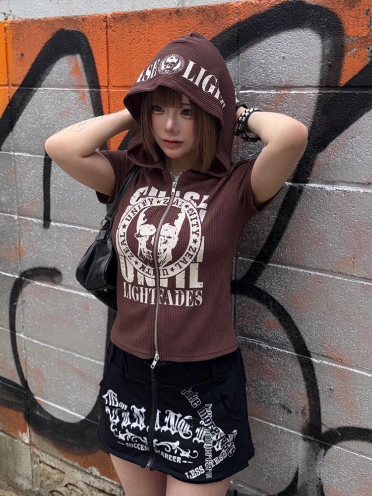 LUDIC PARK(ルディックパーク) |【イロハコラボ】スカルプリントZIPパーカー