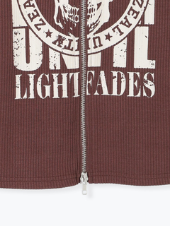 LUDIC PARK(ルディックパーク) |【イロハコラボ】スカルプリントZIPパーカー