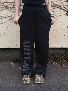 LUDIC PARK(ルディックパーク) |【イロハコラボ】裏毛ラインストーンパンツ