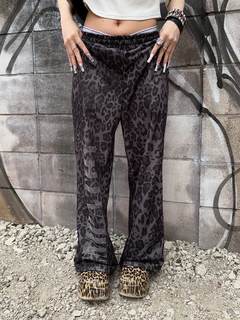 LUDIC PARK(ルディックパーク) |【イロハコラボ】裏毛ラインストーンパンツ