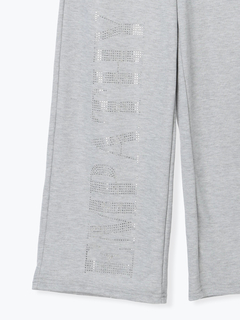 LUDIC PARK(ルディックパーク) |【イロハコラボ】裏毛ラインストーンパンツ