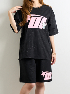LUDIC PARK(ルディックパーク) |【SETUP】サンリオキャラクターズ ゆるTシャツ×ハーフパンツ