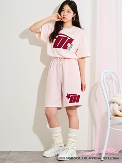 LUDIC PARK(ルディックパーク) |【SETUP】サンリオキャラクターズ ゆるTシャツ×ハーフパンツ