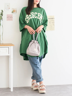 LUDIC PARK(ルディックパーク) |ビッグシルエットロゴTシャツ