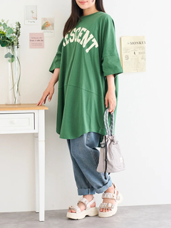 LUDIC PARK(ルディックパーク) |ビッグシルエットロゴTシャツ