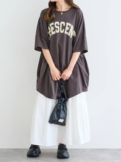 LUDIC PARK(ルディックパーク) |ビッグシルエットロゴTシャツ
