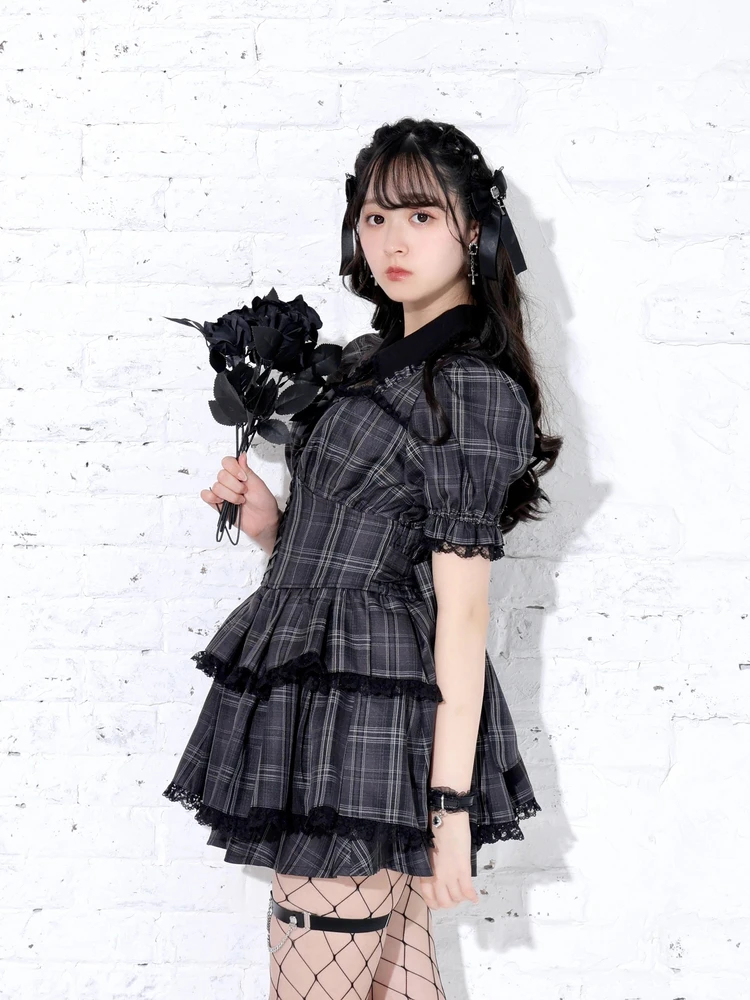 ビジュークロスツインテールクリップ（アクセサリー｜黒）｜【公式