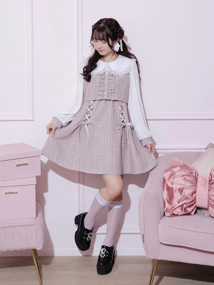厚底Wリングマニッシュシューズ(マニッシュシューズ|黒 厚底Wリングマニッシュシューズ(マニッシュシューズ|黒