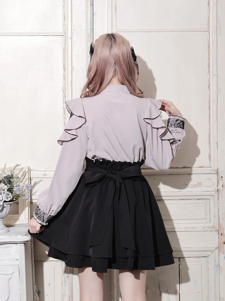 ミニスカートバックリボンスカート♡ - ミニスカート