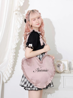 NOEMIE(ノエミー) |刺繍ハートサテントートバッグ