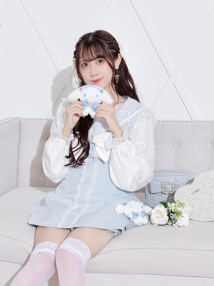 noemie シナモロール ＆ クロミ ぬいぐるみ マスコット 6個 まとめ売り noemie シナモロール ＆ クロミ ぬいぐるみ マスコット 6個