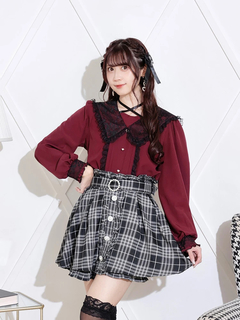 NOEMIE(ノエミー) |サッシュベルト付きフリルスカパン