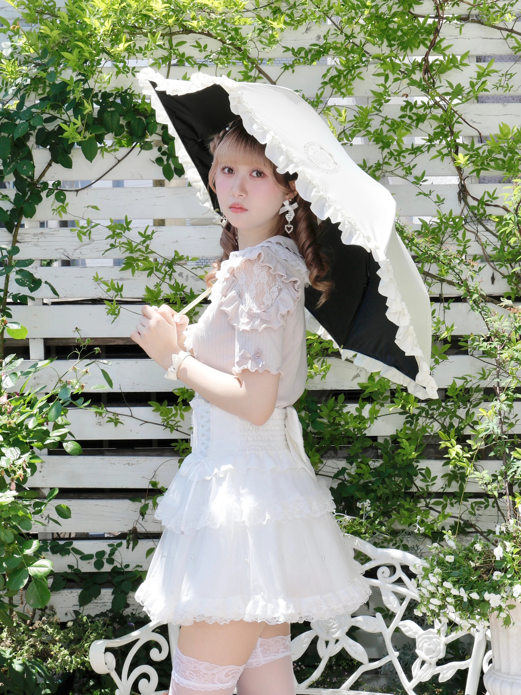 am I t Iｅ日傘 Wpc. IZA 傘 完全遮光 IZA「BASIC JUMP」 日傘 長傘 65cm メンズ