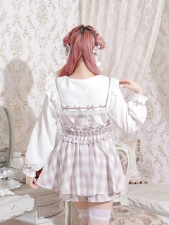 NOEMIE(ノエミー) |ダブルスピンドルレースアップサス付きスカパン