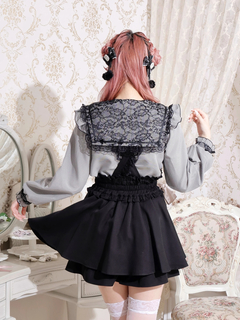 NOEMIE(ノエミー) |ダブルスピンドルレースアップサス付きスカパン