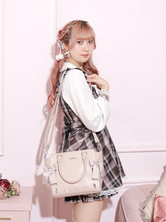 NOEMIE(ノエミー) |お嬢さんビジューレースアップ2WAYバッグ