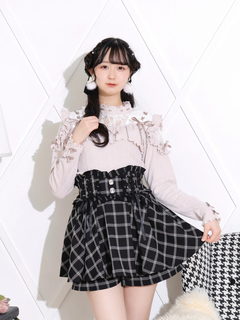 NOEMIE(ノエミー) |メニーパールリボンデコルテレースカットソー