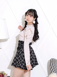 NOEMIE(ノエミー) |メニーパールリボンデコルテレースカットソー