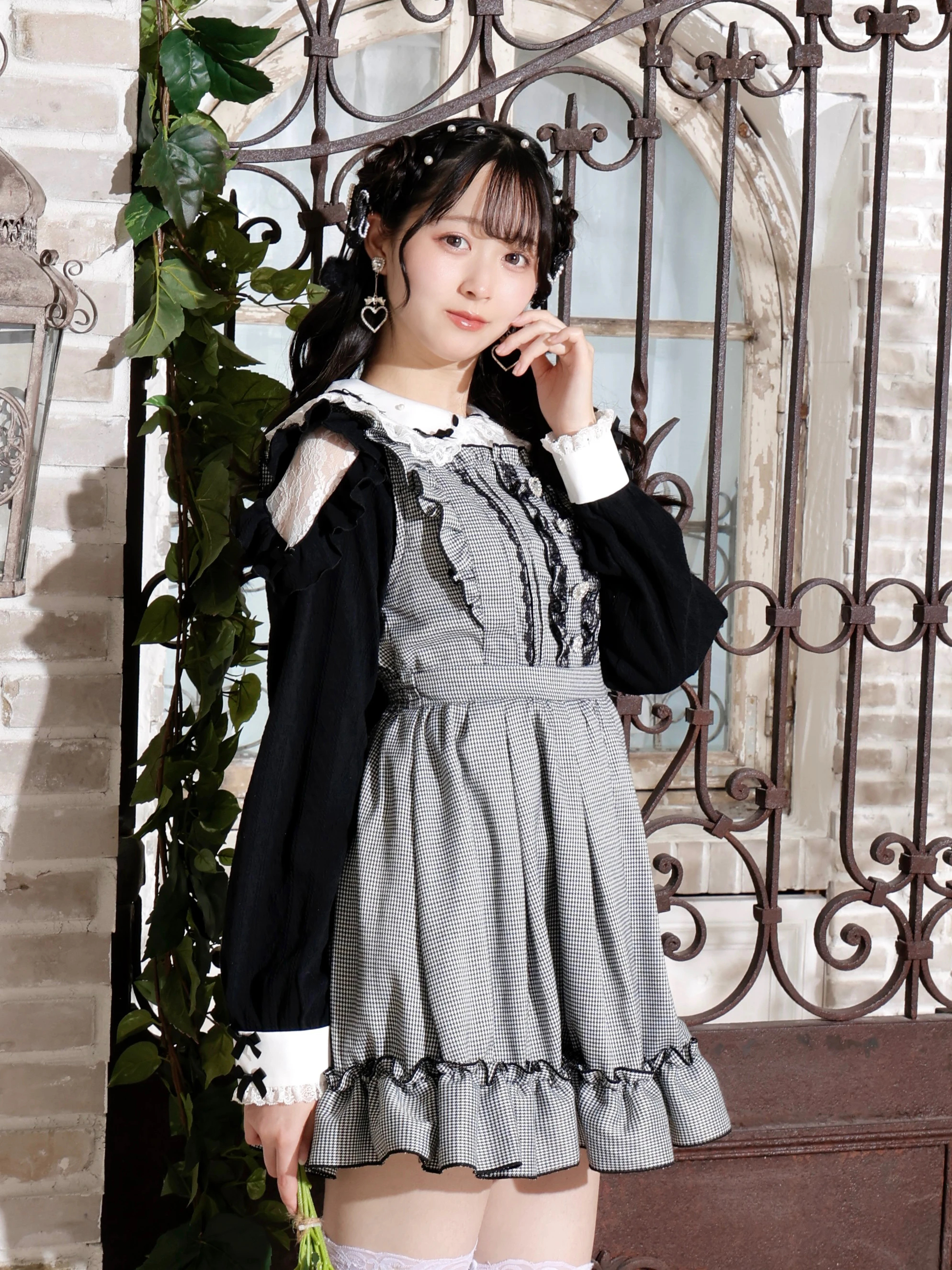 dkhs様　　超美品アーニー＆エッシー　ブラウス＋ジャンパースカート 超美品アーニー＆エッシーブラウス＋ジャンパースカート