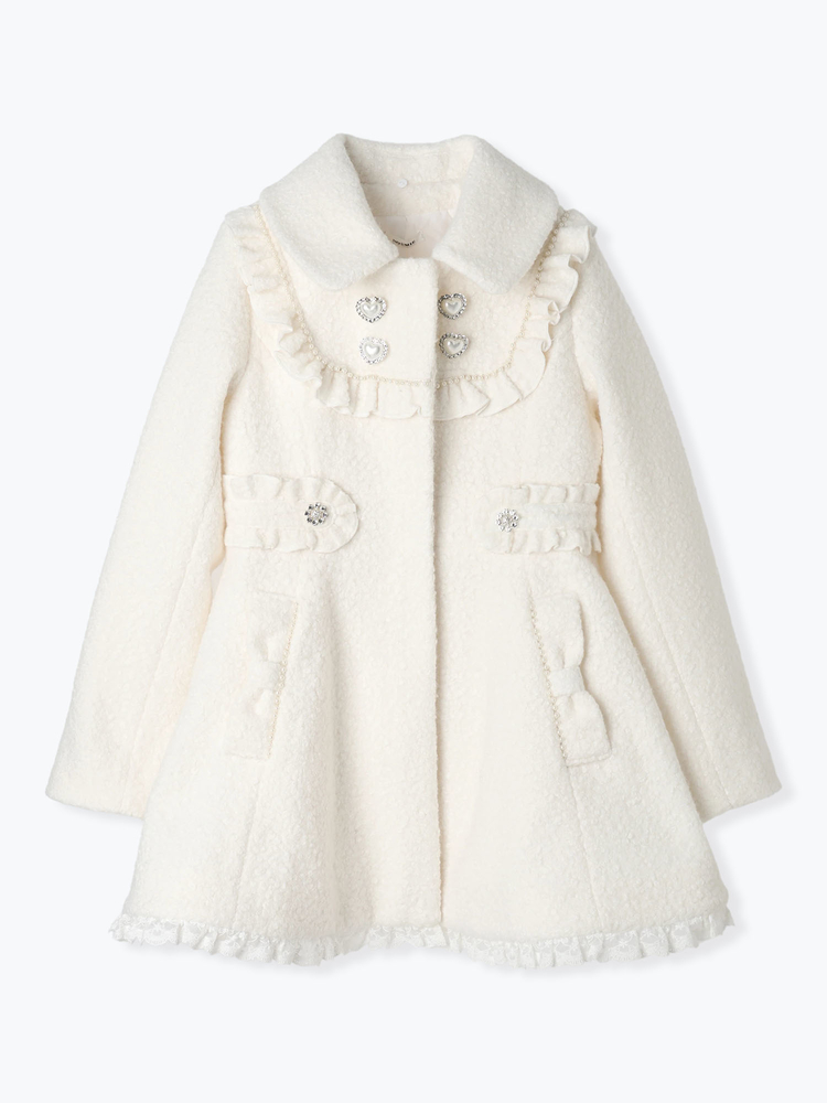 極美品✨MA＊RS ファーコート ブラックさきまるちゃん コラボ ロングコート 極美品✨MA＊RS ファーコート ブラックさきまるちゃん コラボ