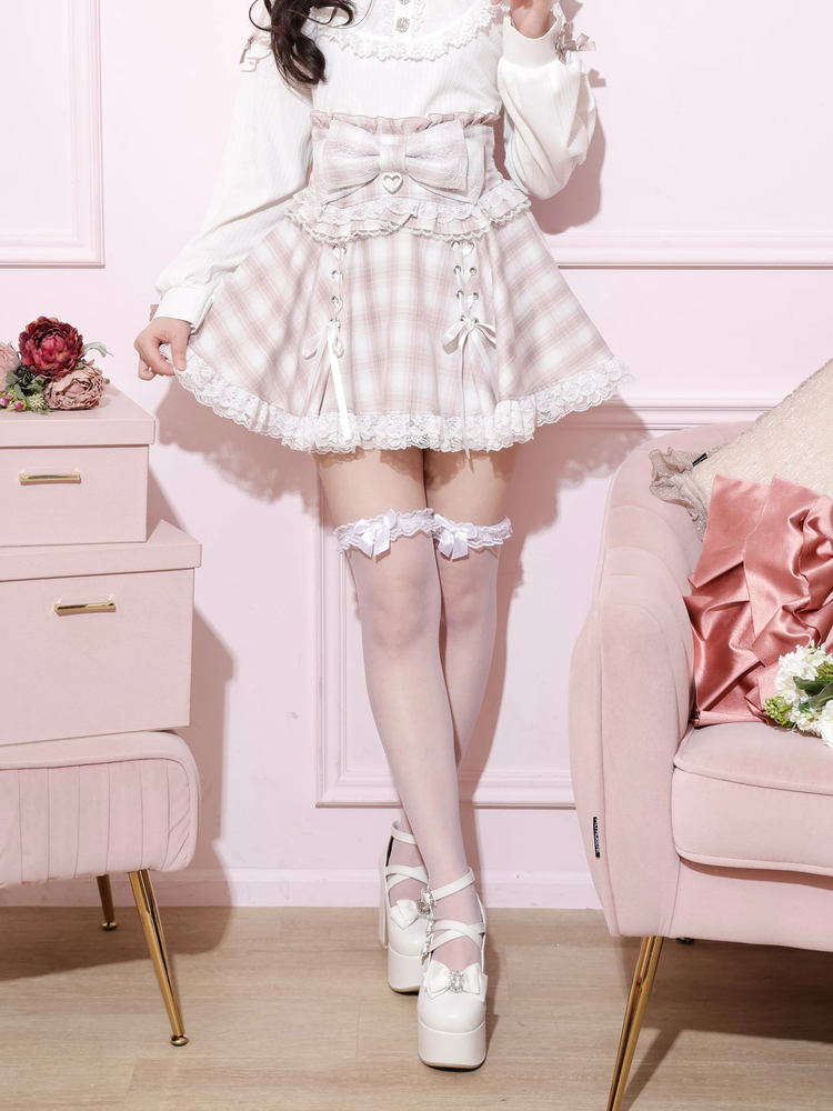 NOEMIE(ノエミー) |ドーリーリボンダブルスピンドルスカパン