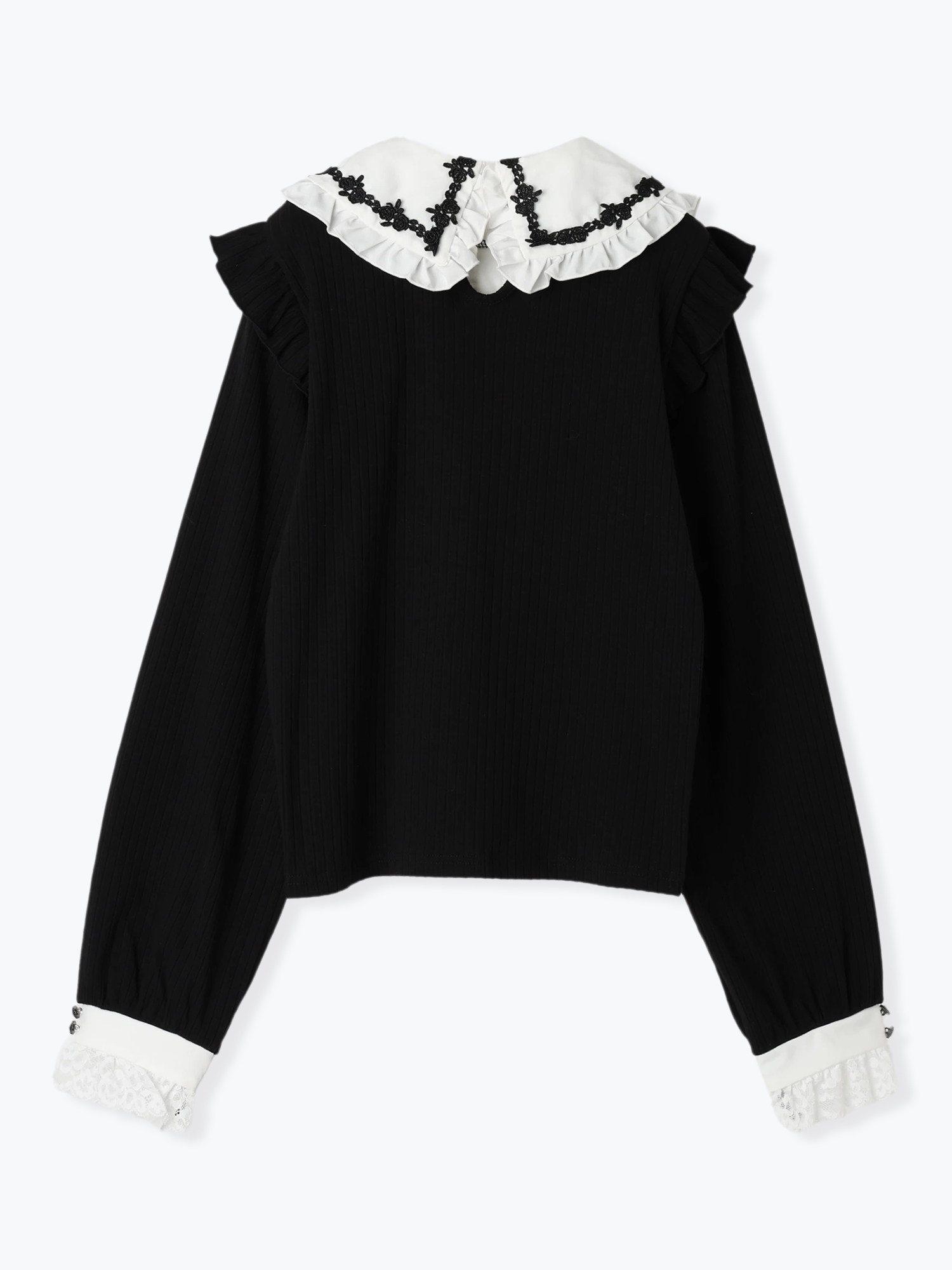 NOEMIE ノエミー ローズチョーカーネックゴシックカットソー ノエミー NOEMIE ローズチョーカーネックゴシックカットソー