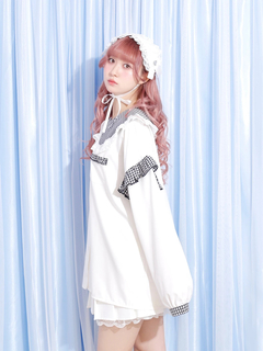 NOEMIE(ノエミー) |お星さまギンガムチュニックブラウス